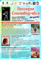 10-17-24/01/2019 Castello d'Argile - Rassegna cinematografica del giovedì al cinema Don Bosco