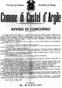 3. Avviso di concorso per maestra -1910