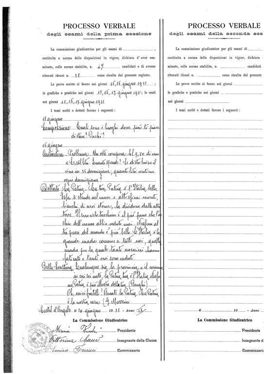 Registri degli scrutini finali e delle prove di esame 1931 - pagina 6
