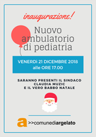 21/12/2018 Argelato - Inaugurazione nuovo ambulatorio di pediatria