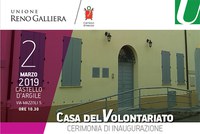 02/03/2019 Castello d'Argile - Inaugurazione della Casa del Volontariato