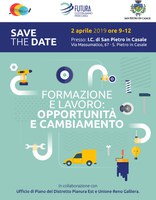 02/04/2019 San Pietro in Casale - Formazione e lavoro: opportunità e cambiamento