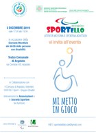 03/12/2019 Argelato - Giornata internazionale delle persone con disabilità