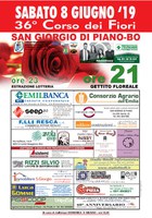 08/06/2019 San Giorgio di Piano - Corso dei Fiori. 36a edizione