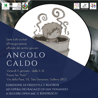 11/01/2019 Galliera - Angolo caldo. Inaugurazione del nuovo centro giovani di Galliera