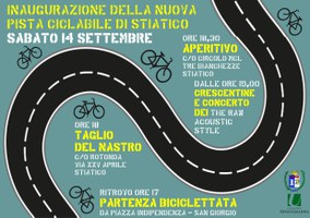 14/09/2019 San Giorgio di Piano - Inaugurazione della nuova pista ciclabile di Stiatico