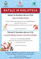 14 e 17/12/2019 Bentivoglio - Natale in biblioteca
