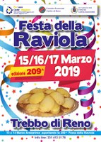 15-16-17/03/2019 Castel Maggiore - Festa della Raviola. 209a edizione di uno degli eventi più tradizionali dell'intera area bolognese