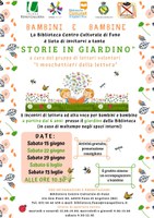 15-22-29/06 e 06-13/07/2019 Argelato - Storie in giardino. Incontri di lettura ad alta voce per bambini e bambine