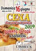 16/06/2019 Castello d'Argile - Cena da porta a porta 2019