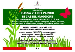23/03/2019 Castel Maggiore - Inaugurazione della Bassa via dei Parchi