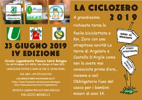 23/06/2019 Argelato e Castello D’argile - La Ciclozero. Biciclettata a Km. Zero