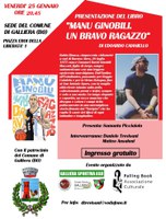 25/01/2019 Galliera - Manu Ginobili. Un bravo ragazzo. Presentazione del libro di Edoardo Caianello - INCONTRO RINVIATO