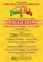 26/05-1-13/06/2019 Argelato. Saggi degli allievi corsi di musica e canto