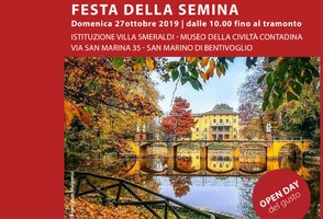 27/10/2019 Bentivoglio - Festa della Semina e Open Day