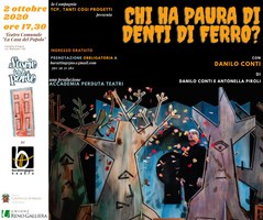 02/10/2020 Castello d'Argile - Chi ha paura di denti di ferro? Teatro per bambini di 3-8 anni