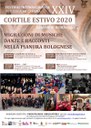 21/06-03-10-24/07/2020 Bentivoglio - Cortile estivo 2020  Migrazioni di musica, danze e racconti nella pianura bolognese