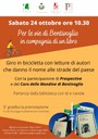 24/10/2020 Bentivoglio - Per le vie di Bentivoglio... in compagnia di un libro