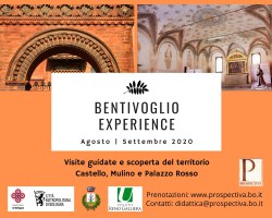 30/08 - 12 e 27/09/2020 Bentivoglio Experience. Gli appuntamenti di agosto e settembre