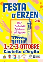 01-02-03/10/2021 Castello d'Argile - Festa d'Erzen. 185a Festa della Madonna del Rosario