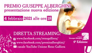 04/02/2021 ONLINE - Premio Giuseppe Alberghini. Diretta streaming di presentazione