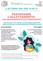 06/10/2021 Bentivoglio - Proteggere l'allattamento: una responsabilità da condividere. Incontro per neo-mamme e neo-papà