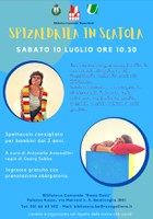 10/07/2021 Bentivoglio - Spizaldrila in scatola!  Spettacolo poetico e comico per bambini dai 3 anni