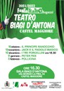 10/10/2021 - 05/02/2022 Castel Maggiore - FantaTeatro. Teatro per ragazzi