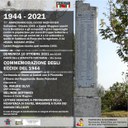 10/10/2021 Castel Maggiore - Commemorazione degli eccidi nazifascisti del 1944
