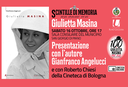 16/10/2021 San Giorgio di Piano - "Giulietta Masina", di Gianfranco Angelucci. Un evento di Scintille di memoria: un anno con Giulietta Masina