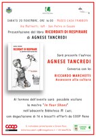 20/11/2021 San Pietro in Casale - Ricordati di respirare. Io infermiera Covid in prima linea. Presentazione del libro di Agnese Tancredi