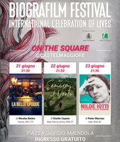 21-22-23/06/2021 Castel Maggiore - ON THE SQUARE. Il Biografilm Festival @CASTELMAGGIORE