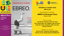 06/03/2022 Pieve di Cento - Ebreo. Presentazione del libro di Emanuele Fiano