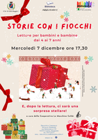 07/12/2022 Castel Maggiore - Storie con i fiocchi. Letture in biblioteca, dai 4 ai 7 anni