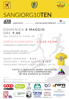 08/05/2022 San Giorgio di Piano - SanGiorgio10Ten. Manifestazione a carattere ludico-motoria