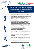 18/06/2022 Castel Maggiore - Obiettivo Tricolore. La grande staffetta di sport paralimpico fa tappa a Castel Maggiore