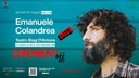 19/05/2022 Castel Maggiore - Emanuele Colandrea LIVE. Un appuntamento di CondimentiOff