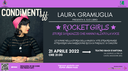 21/04/2022 Castel Maggiore - Rocket Girls. Laura Gramuglia presenta il suo libro. Un appuntamento di CondimentiOff
