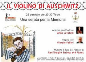 25-26/01/2022 Bentivoglio - Un violino per Auschwitz. Un incontro pubblico per il Giorno della Memoria 2022