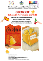 26/11/2022 San Pietro in Casale - Tornano le letture in lingua! Per bambini/e dai 3 anni