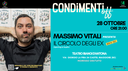 28/10/2022 Castel Maggiore - Il circolo degli ex. Presentazione del nuovo libro di Massimo Vitali. Un appuntamento di CondimentiOff