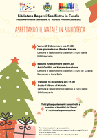 9-10-16/12/2022 San Pietro in Casale - Aspettando il Natale in biblioteca.