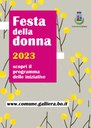 04-05-08-09/03/2023 Galliera - Ricco programma di eventi in occasione della giornata internazionale della donna