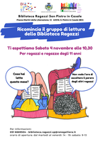 04/11/2023 San Pietro in Casale - Incontro del gruppo di lettura della Biblioteca Ragazzi