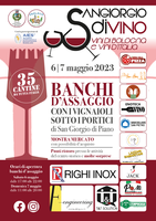 06-07/05/2023 San Giorgio di Piano - San Giorgio di Vino. Seconda edizione della mostra-mercato enologica