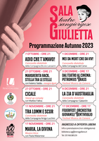 07/10-17/12/2023 San Giorgio di Piano - Sala teatro sangiorgese Giulietta Masina. Cartellone autunno 2023
