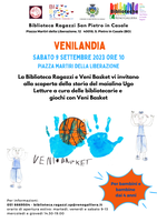 09/09/2023 San Pietro in Casale - Venilandia. Giochi e letture a per bambine/i dai 4 anni