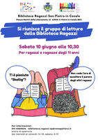 10/06/2023 San Pietro in Casale - Riunione del Gruppo di Lettura della Biblioteca Ragazzi