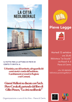 12/09/2023 Pieve di Cento - Urbanistica, uso del territorio, salvaguardia dei centri storici e tutela dell’ambiente