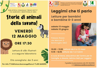 12-13/05 e 10/06/2023 Bentivoglio - Letture per bambini/e in biblioteca